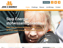 Tablet Screenshot of join4energy.nl